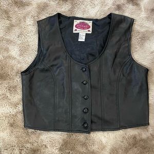Vintage Highway leather top